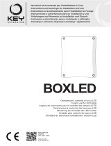 Key Automation 580BOXLED Manual do usuário