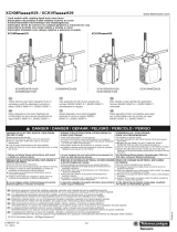 Schneider Electric XCKMR44D2H29 Instruções de operação