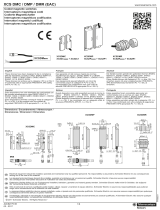 Schneider Electric XCSDMC5902 Instruções de operação