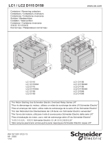 Schneider Electric LC1D115BD Instruções de operação