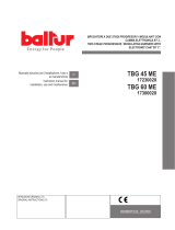 BALTUR TBG 45 ME 50Hz  Use and Maintenance Manual