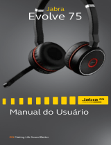 Jabra Evolve 75 SE Manual do usuário