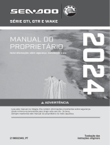 Sea-doo GTI GTR and Wake 170 Series Manual do proprietário