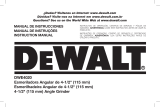 DeWalt DWE4020SI Manual do usuário