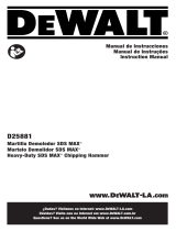 DeWalt D25881K Manual do usuário