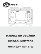 Sonel MMR-6500 Manual do usuário