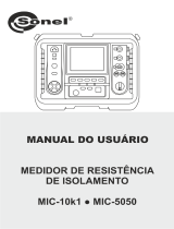 Sonel MIC-10K1 Manual do usuário