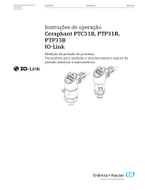 Endres+Hauser BA Ceraphant PTC31B, PTP31B, PTP33B IO-Link Instruções de operação