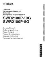 Yamaha SWR2100P Manual do proprietário