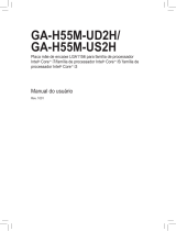 Gigabyte GA-H55M-UD2H Manual do proprietário