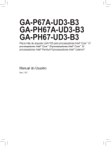 Gigabyte GA-PH67-UD3-B3 Manual do proprietário