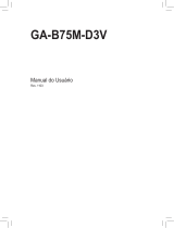 Gigabyte GA-B75M-D3V Manual do proprietário