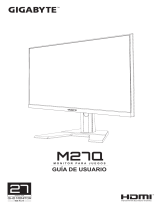 Gigabyte M27Q Manual do usuário
