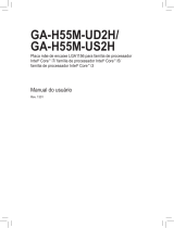 Gigabyte GA-H55M-UD2H Manual do proprietário
