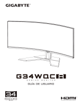 Gigabyte G34WQC A Manual do usuário