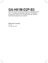 Gigabyte GA-H61M-D2P-B3 Manual do proprietário