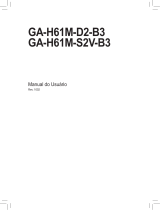 Gigabyte GA-H61M-S2V-B3 Manual do proprietário