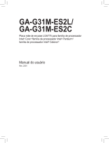 Gigabyte GA-G31M-ES2L Manual do proprietário
