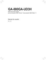 Gigabyte GA-880GA-UD3H Manual do proprietário