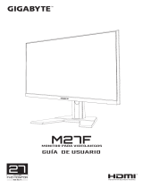 Gigabyte M27F Guia de usuario