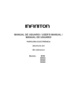 Infiniton BIN60 Black Manual do proprietário