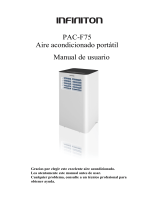 Infiniton PAC-F75 Manual do proprietário