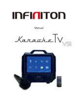 Infiniton KARAOKE TV V2 Manual do proprietário