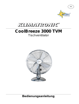 Suntec Wellness TABLE FAN COOLBREEZE 3000 TVM Manual do proprietário