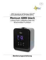 Suntec Wellness HUMIDIFIER MONSUN 6000 BLACK Manual do proprietário