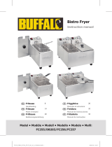 Buffalo Bistro Fryer Manual do proprietário
