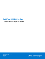 Dell OptiPlex 5490 All-In-One Manual do proprietário