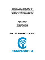 CAMPAGNOLA 0310.0304 Power Motor PRO Manual do proprietário