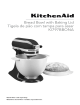 KitchenAid Bread Bowl Stand Mixer Attachment Manual do proprietário