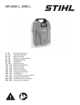STIHL AR 2000 L backpack battery Manual do usuário