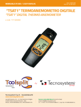 Tecnosystemi TSAT1 digital thermoanemometer Manual do proprietário