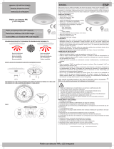 KPS DETELUX 360 PIR LED PC 110-220 Manual do proprietário