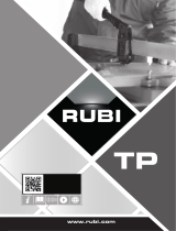 Rubi TP-66-T Inch. tile cutter Manual do proprietário