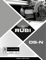 Rubi DS-250-N 1300 Laser&Level 220V-60Hz tile saw Manual do proprietário
