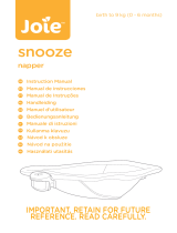 Joie Snooze Napper Travel Cot Manual do usuário