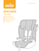 Joie Elevate Group 1/2/3 Car Seat Manual do proprietário