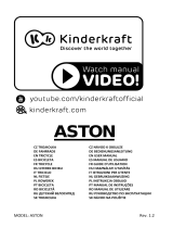 Kinderkraft ASTON Manual do usuário