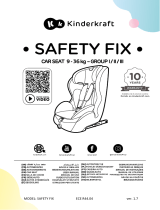 Kinderkraft SAFETY FIX Manual do usuário