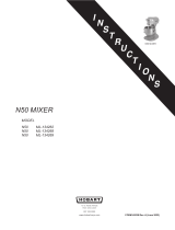 Hobart N50 MIXER Manual do usuário