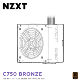NZXT C750 Bronze Manual do usuário