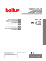 BALTUR BTG 12 P 50Hz  Use and Maintenance Manual