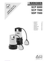 Kärcher SDP 7000 Manual do usuário