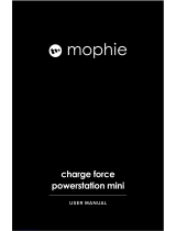 Morphie Charge Force Powerstation Mini Manual do usuário