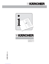 Kärcher 2501 Manual do proprietário
