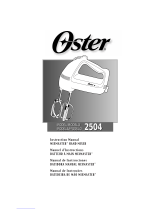 Oster 2504 Manual do usuário
