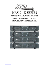 SKP Pro Audio MAX G-3610X Manual do usuário